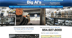 Desktop Screenshot of bigalsguns.com